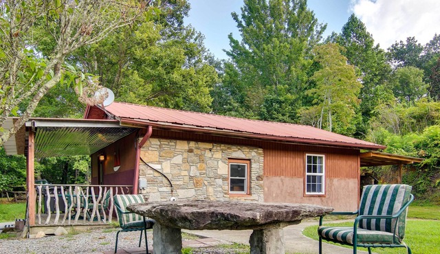 Mountain-View Pisgah Forest Getaway w/ Fire Pit!