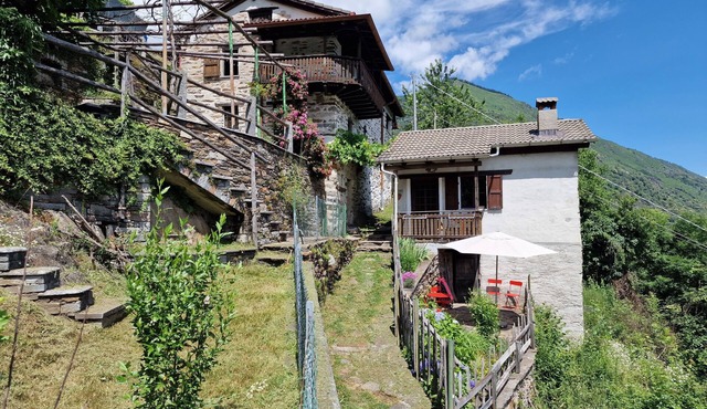 Mountain worlds behind Lake Maggiore
