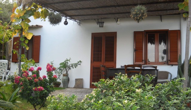 Mulberry House>House with garden and direct access to the Tyrrhenian Sea
