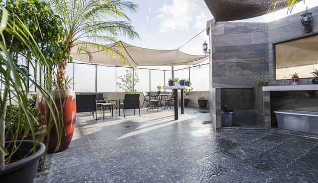 ★The Penthouse★ Panoramic Rooftop Garden + Parking