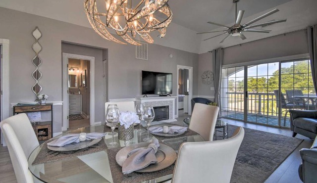 Myrtle Beach Condo: Golf Course + Pool View!