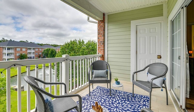 Myrtle Beach Condo w/Large Balcony & Pool Access