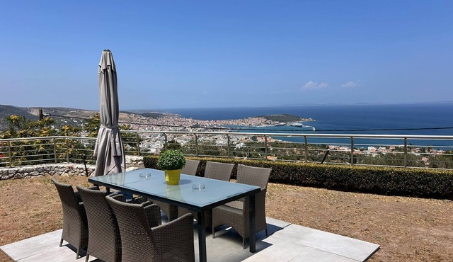 Mytilene Luxury Villa Panoramic