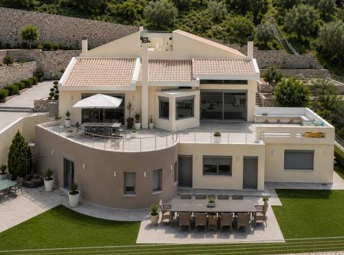 Mytilene Luxury Villa Panoramic