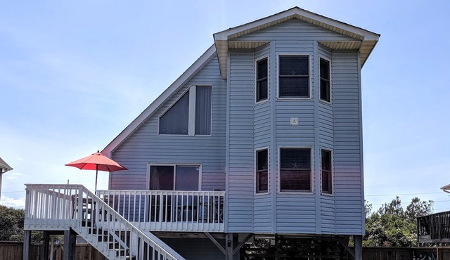 Nags Head 2 blocks to beach, 3bdrms. Booking for late summer & fall. 5⭐reviews