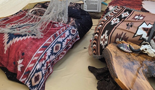 Native nights yurt