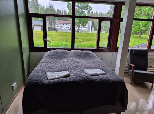 NATO bunker with nice bed and appliancies