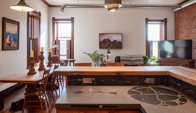 Natural light, historic character and a view of Lake Pepin are yours to enjoy!