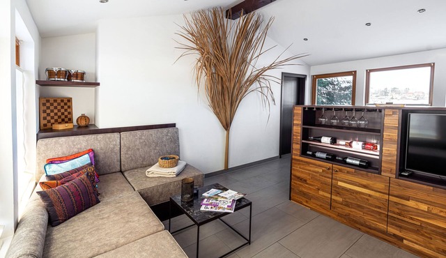 Nature chalet with 45 m² & private sauna