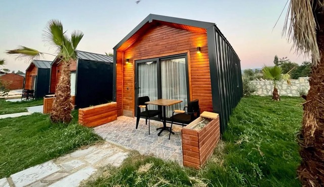 Nature Escape Rustic Bungalow with Backyard in Kas