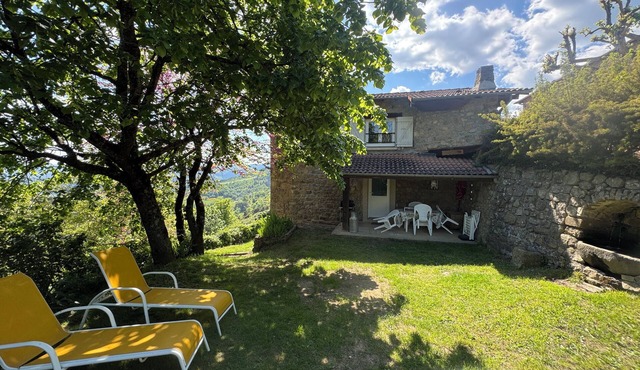 Nature gite, authentic Ardèche farmhouse in the Monts d'Ardeche Regional Park