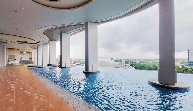 Neat And Restful Studio For 2 Pax At Transpark Bintaro Apartment
