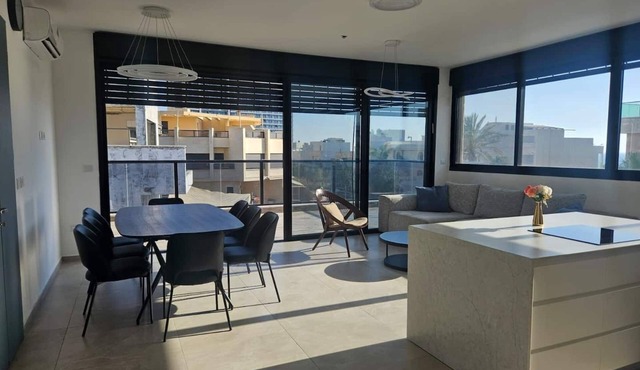 Netanya View Double Suite with a private heated pool for a perfect getaway.