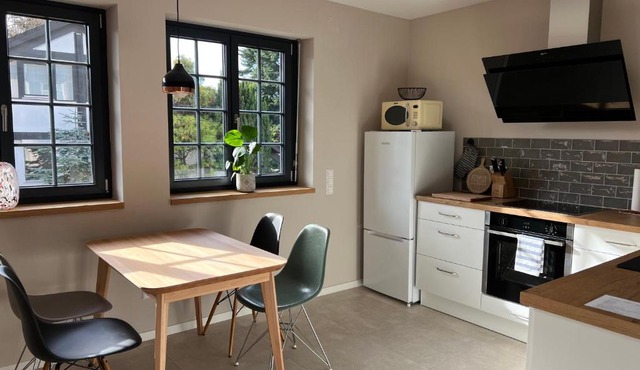 Neubau im Loft-Stil mit großer Terrasse
