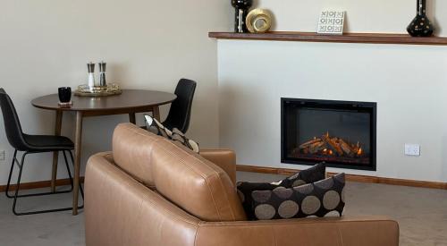 New Bathroom, Dressing Room and Electric Fireplace