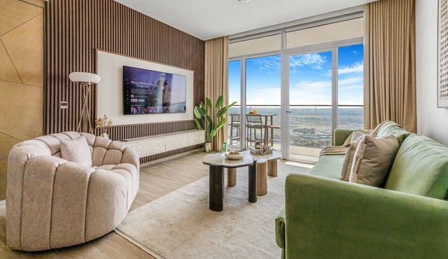 New Beach & Creek View 2BR in Palace Residences