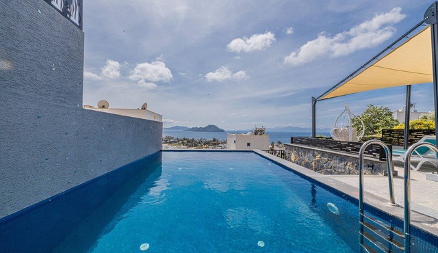 New Bodrum Spacious Modern Villa Private Pool , Wifi,bbq, Panoramic Views