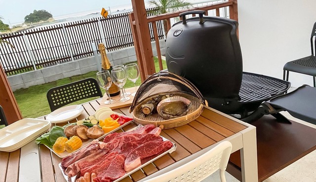 New construction Allweather barbecue terrace v/Shimoda Shizuoka