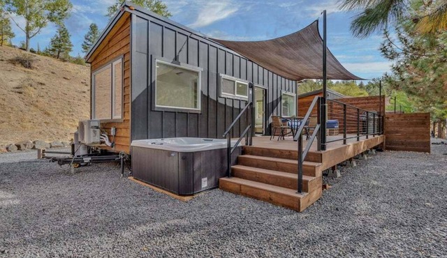 NEW! Eagles Landing Tiny Home B02 - Hot Tub