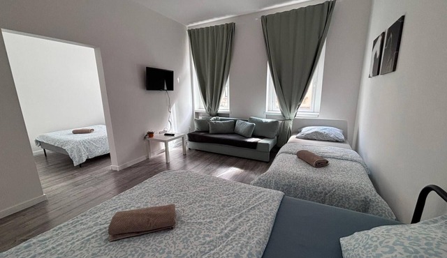 New flat for 9 ★Special price per month ★ 4 Rooms