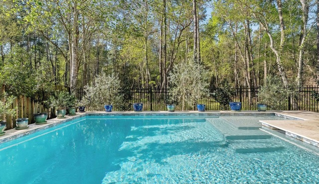New Luxe 5BR/4.5BA Pool Villa in The Woodlands