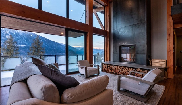 NEW Luxe Modern Timberframe - Iconic Panorama Views w/Air-Con