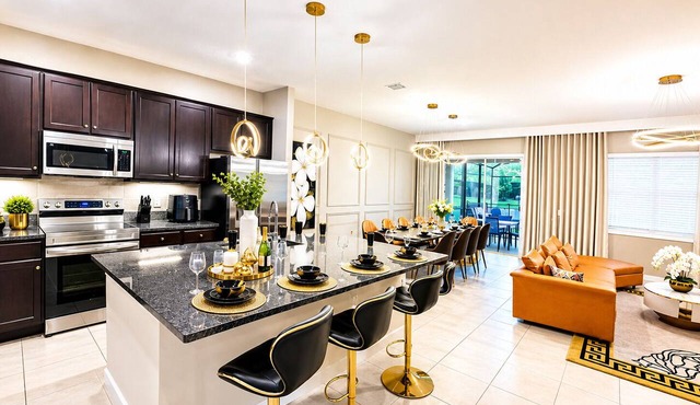 New Luxury 12BR/11.5BA Villa 15 Mins to Disney with Pool/Sleep 30