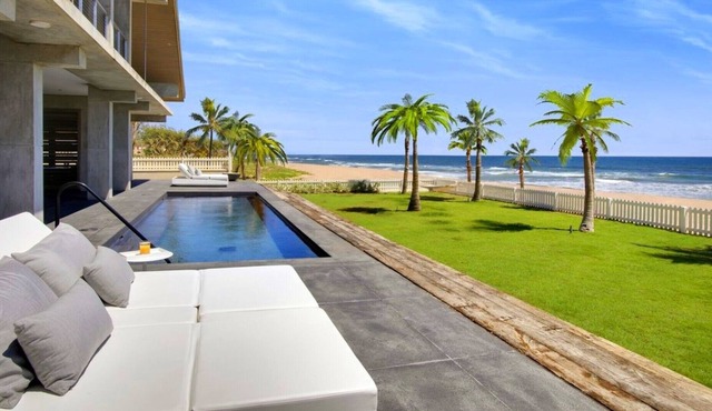 New Luxury 5 Bedroom Beach Front Villa located on the east coast of Barbados
