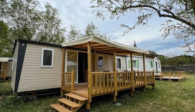 NEW Mobile home - 3 bedrooms with air conditioning Nesasio 6 to 7 persons - 6 pers. included in the price