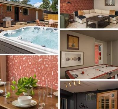 NEW Modern, Luxury Home with Hot Tub, Gym, Sauna, and 12 Minutes to Denver