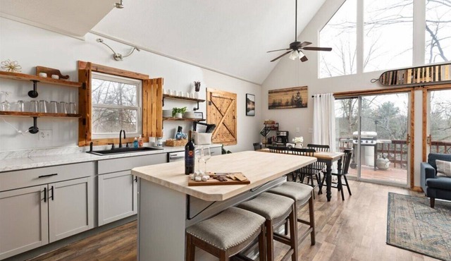 NEW OWNER SPECIAL! Cozy Mountain Chalet with Fire Pit & Hot Tub