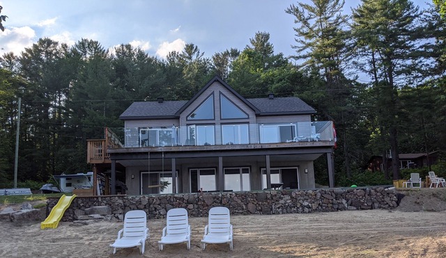 New Private Waterfront Home