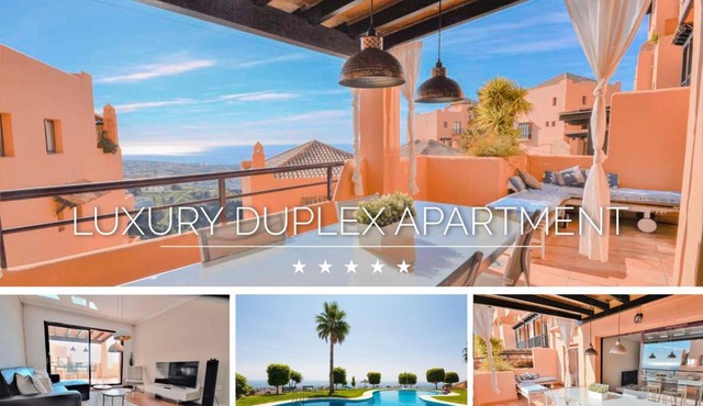 NEW ROMANTIC DUPLEX WITH GREAT SEA VIEWS