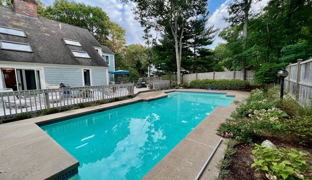 New Seabury Home with Heated Pool and Hot Tub