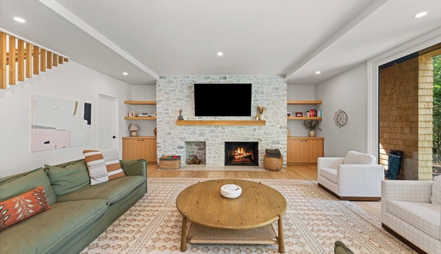 NEW! Tilted Pine - Lake Access Modern Home