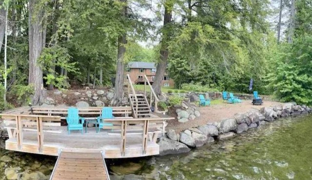 Newfound Lake Hideaway Mooring included