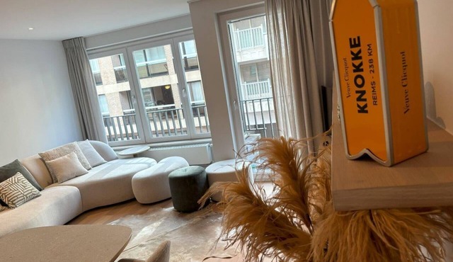 Newly furnished apartment center of Knokke by the sea, everything within walking distance!