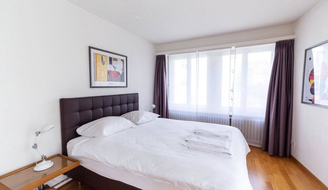 Nice 1 BR flat city center/near lake (D7)
