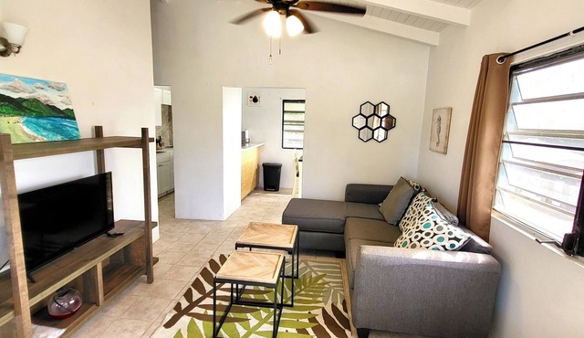 Nice 3-bedroom apartment with AC in charming, downtown Frederiksted.