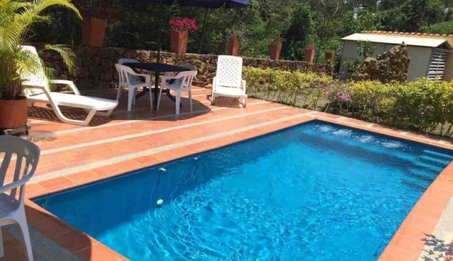 Nice and spacious apartment with pool view