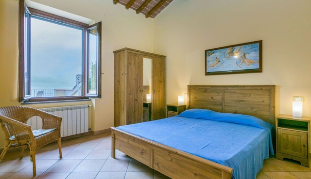 Nice apartment for 2 guests with WIFI, pool, terrace, pets allowed and panoramic view