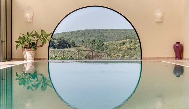 Nice apartment for 4 guests with WIFI, pool, A/C, TV, patio and panoramic view