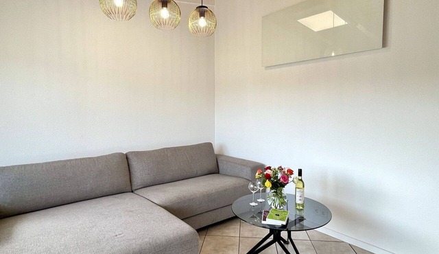 Nice apartment for 3 guests with WIFI, TV and patio