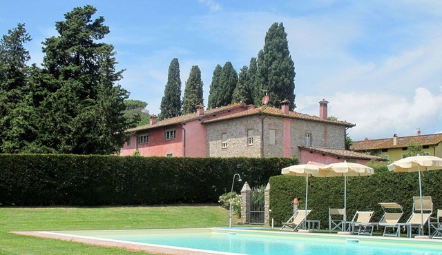 Nice apartment in villa for 3 guests with A/C, pool, WIFI, TV and terrace