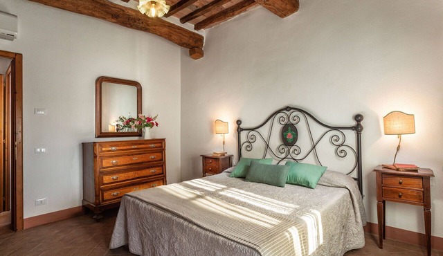 Nice apartment with pool, A/C, WIFI, TV, pets allowed, panoramic view, close to Greve In Chianti