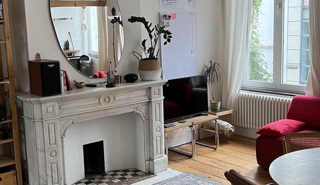 Nice arty Apartment, in a old fashion house of Ixelles in Center Brussels