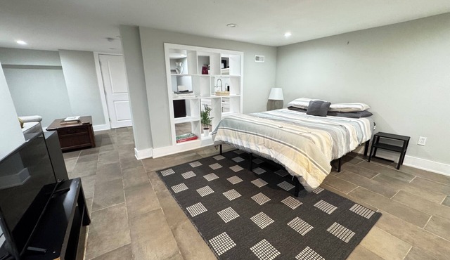 NICE Basement APT in DC near metro station