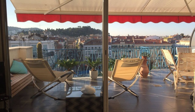 Nice Center-Luxe-Terrasse