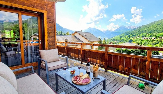 Nice chalet for 8 persons to 1.5 km from ski slopes