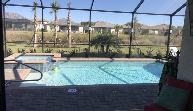 Nice clean home in a great community with tons of amenities. Yearly rental poss.